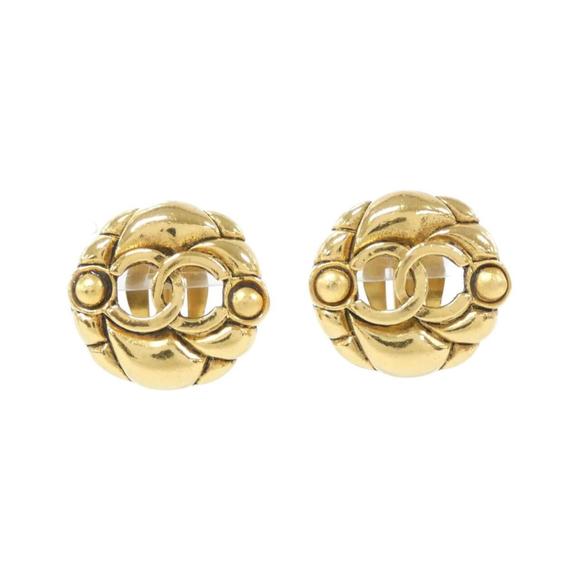 CHANEL Gold Earrings - Picture 1 of 3
